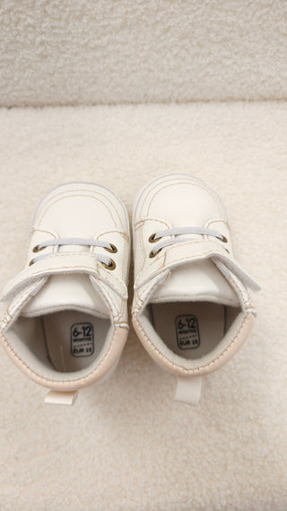 PU White High Tops