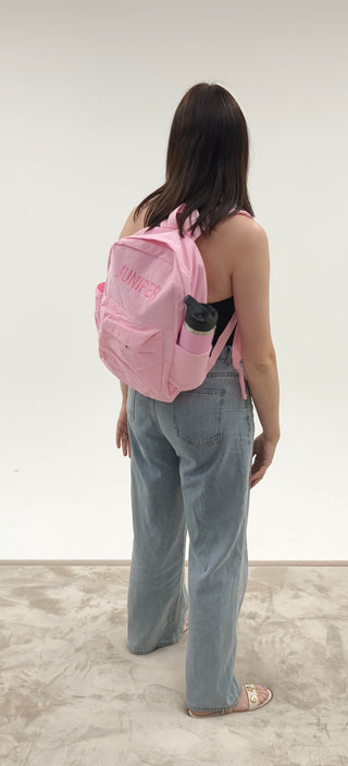 ETA MID NOV - Personalised Backpack - Pastel Pink