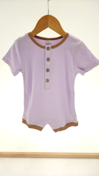 Basics Romper - Lavender