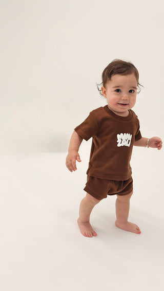 MZ Logo Summer Set - Chocolate