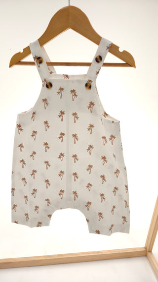 Short Overalls - Palm Tree